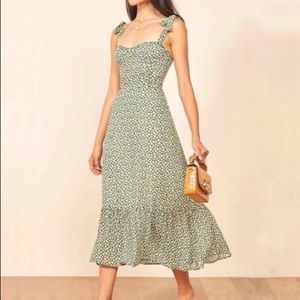 Reformation Nikita Dress in “Venezeula”